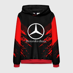 Толстовка-худи мужская Mercedes-Benz: Red Anger, цвет: 3D-красный