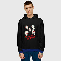 Толстовка-худи мужская My Chemical Romance Boys, цвет: 3D-синий — фото 2