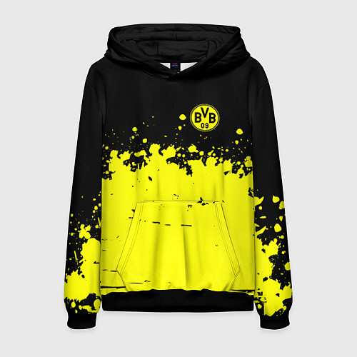 Мужская толстовка FC Borussia Sport / 3D-Черный – фото 1