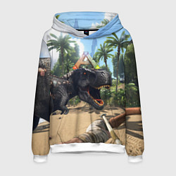 Толстовка-худи мужская ARK: Survival Evolved, цвет: 3D-белый