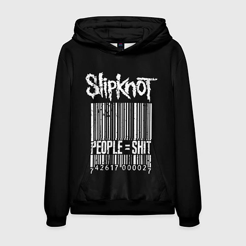 Мужская толстовка Slipknot: People Shit / 3D-Черный – фото 1