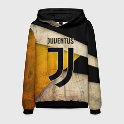 Толстовка-худи мужская FC Juventus: Old Style, цвет: 3D-черный