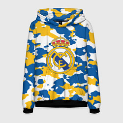 Толстовка-худи мужская Real Madrid: Camo, цвет: 3D-черный