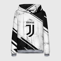 Толстовка-худи мужская Juventus, цвет: 3D-меланж