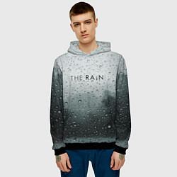 Толстовка-худи мужская The Rain, цвет: 3D-черный — фото 2