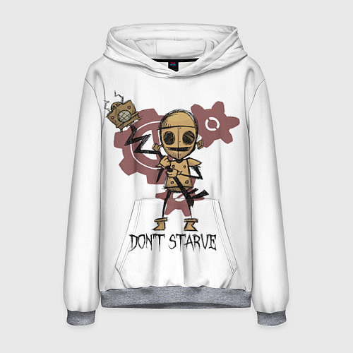 Мужская толстовка Don't Starve: WX-78 / 3D-Меланж – фото 1