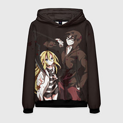 Толстовка-худи мужская Angels of Death, цвет: 3D-черный