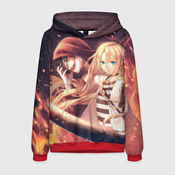 Мужская толстовка Satsuriku no Tenshi