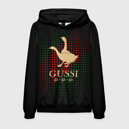 Мужская толстовка GUSSI EQ Style / 3D-Черный – фото 1