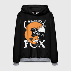 Мужская толстовка Crazy Like a Fox