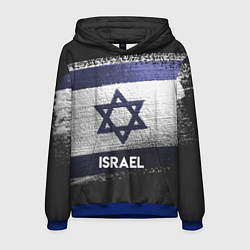 Толстовка-худи мужская Israel Style, цвет: 3D-синий