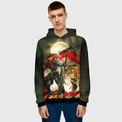 Толстовка-худи мужская Momonga Narberal Gamma, цвет: 3D-черный — фото 2