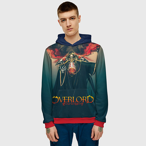 Мужская толстовка Momonga Overlord / 3D-Красный – фото 3