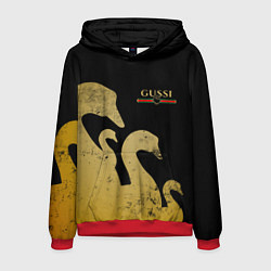 Толстовка-худи мужская GUSSI: Gold Edition, цвет: 3D-красный