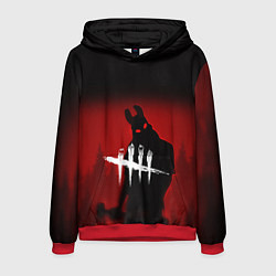 Толстовка-худи мужская Dead by Daylight, цвет: 3D-красный