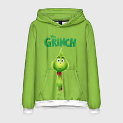 Толстовка-худи мужская The Grinch, цвет: 3D-белый