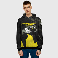 Толстовка-худи мужская TOP: Trench, цвет: 3D-черный — фото 2