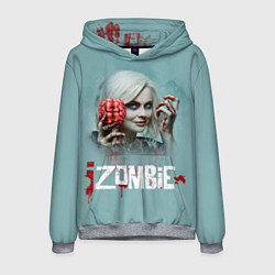 Толстовка-худи мужская I Zombie, цвет: 3D-меланж