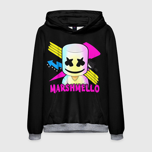 Мужская толстовка Marshmello DJ / 3D-Меланж – фото 1