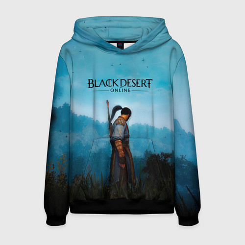 Мужская толстовка BLACK DESERT / 3D-Черный – фото 1