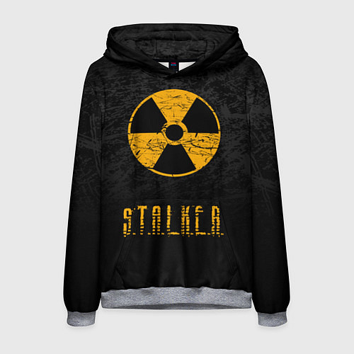 Мужская толстовка STALKER: Radioactive / 3D-Меланж – фото 1