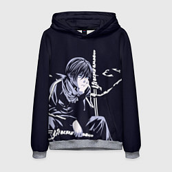 Толстовка-худи мужская Бездомный бог, цвет: 3D-меланж