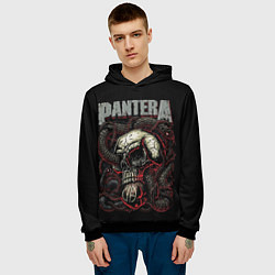Толстовка-худи мужская Pantera, цвет: 3D-черный — фото 2