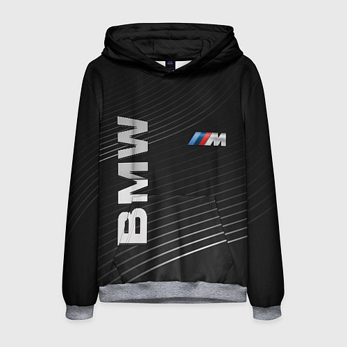 Мужская толстовка BMW / 3D-Меланж – фото 1