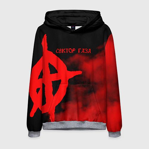 Мужская толстовка Сектор Газа / 3D-Меланж – фото 1