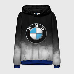Толстовка-худи мужская BMW, цвет: 3D-синий