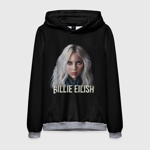 Мужская толстовка BILLIE EILISH / 3D-Меланж – фото 1