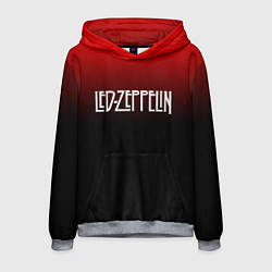 Толстовка-худи мужская Led Zeppelin, цвет: 3D-меланж