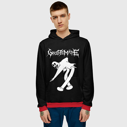 Мужская толстовка GHOSTEMANE / 3D-Красный – фото 3