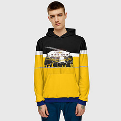 Толстовка-худи мужская Stray Kids, цвет: 3D-синий — фото 2