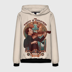 Толстовка-худи мужская Sherlock, цвет: 3D-черный