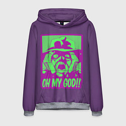 Толстовка-худи мужская Oh my good!!, цвет: 3D-меланж