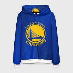 Толстовка-худи мужская GOLDEN STATE WARRIORS, цвет: 3D-белый
