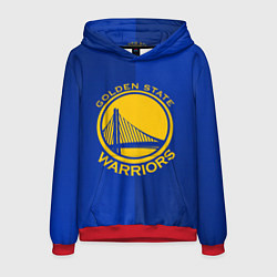 Толстовка-худи мужская GOLDEN STATE WARRIORS, цвет: 3D-красный