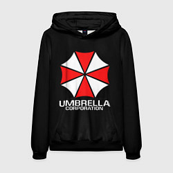 Толстовка-худи мужская UMBRELLA CORP, цвет: 3D-черный