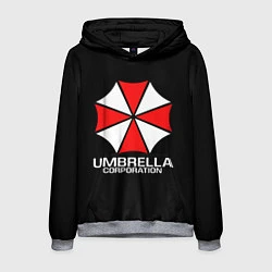 Толстовка-худи мужская UMBRELLA CORP, цвет: 3D-меланж