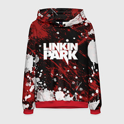 Толстовка-худи мужская Linkin Park, цвет: 3D-красный