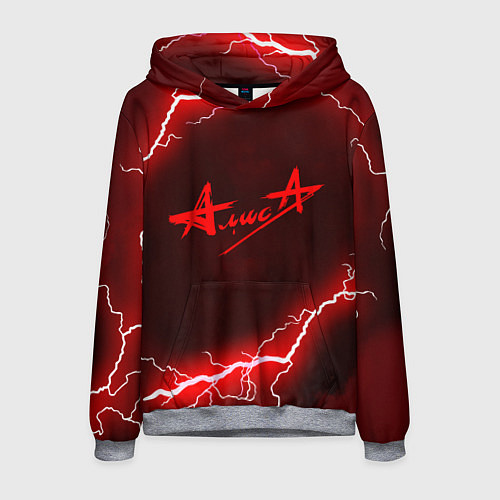 Мужская толстовка АлисА / 3D-Меланж – фото 1