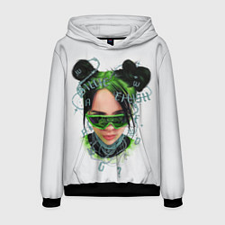 Толстовка-худи мужская BILLIE EILISH, цвет: 3D-черный