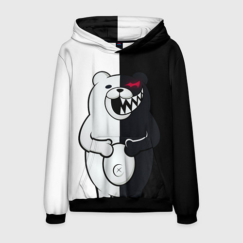 Мужская толстовка MONOKUMA / 3D-Черный – фото 1