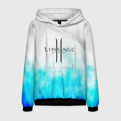 Толстовка-худи мужская LINEAGE 2, цвет: 3D-черный