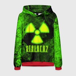 Толстовка-худи мужская STALKER 2, цвет: 3D-красный