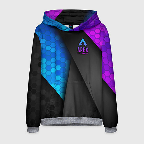 Мужская толстовка Apex Legends / 3D-Меланж – фото 1