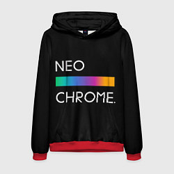 Толстовка-худи мужская NEO CHROME, цвет: 3D-красный