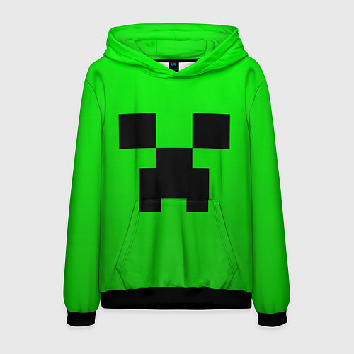 Мужская толстовка MINECRAFT / 3D-Черный – фото 1
