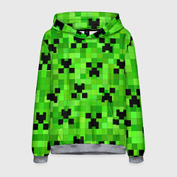 Толстовка-худи мужская MINECRAFT, цвет: 3D-меланж